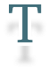 T icon